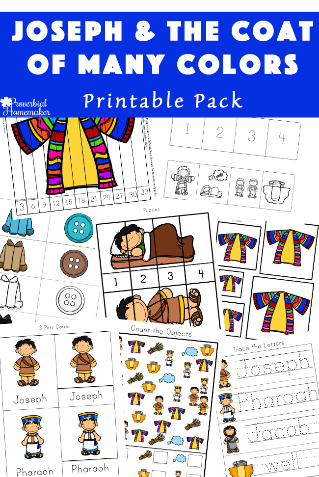 Joseph printable pack