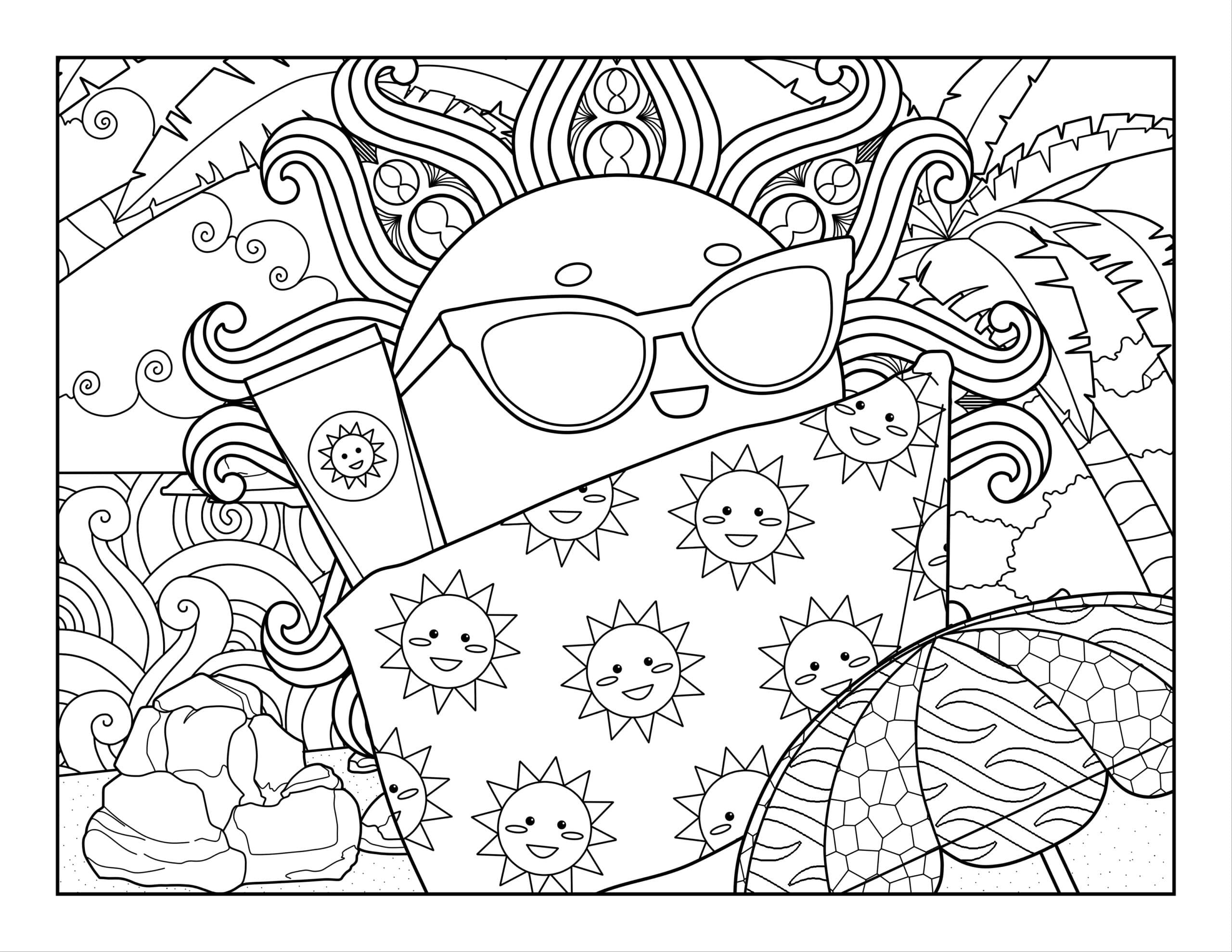 Coloring pages june