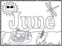 Kids educational music months coloring pages teacher resources homeschool prek