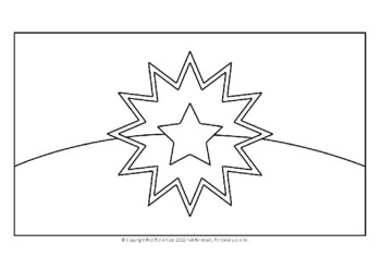 Juneteenth flag coloring page free resource by red ted art tpt