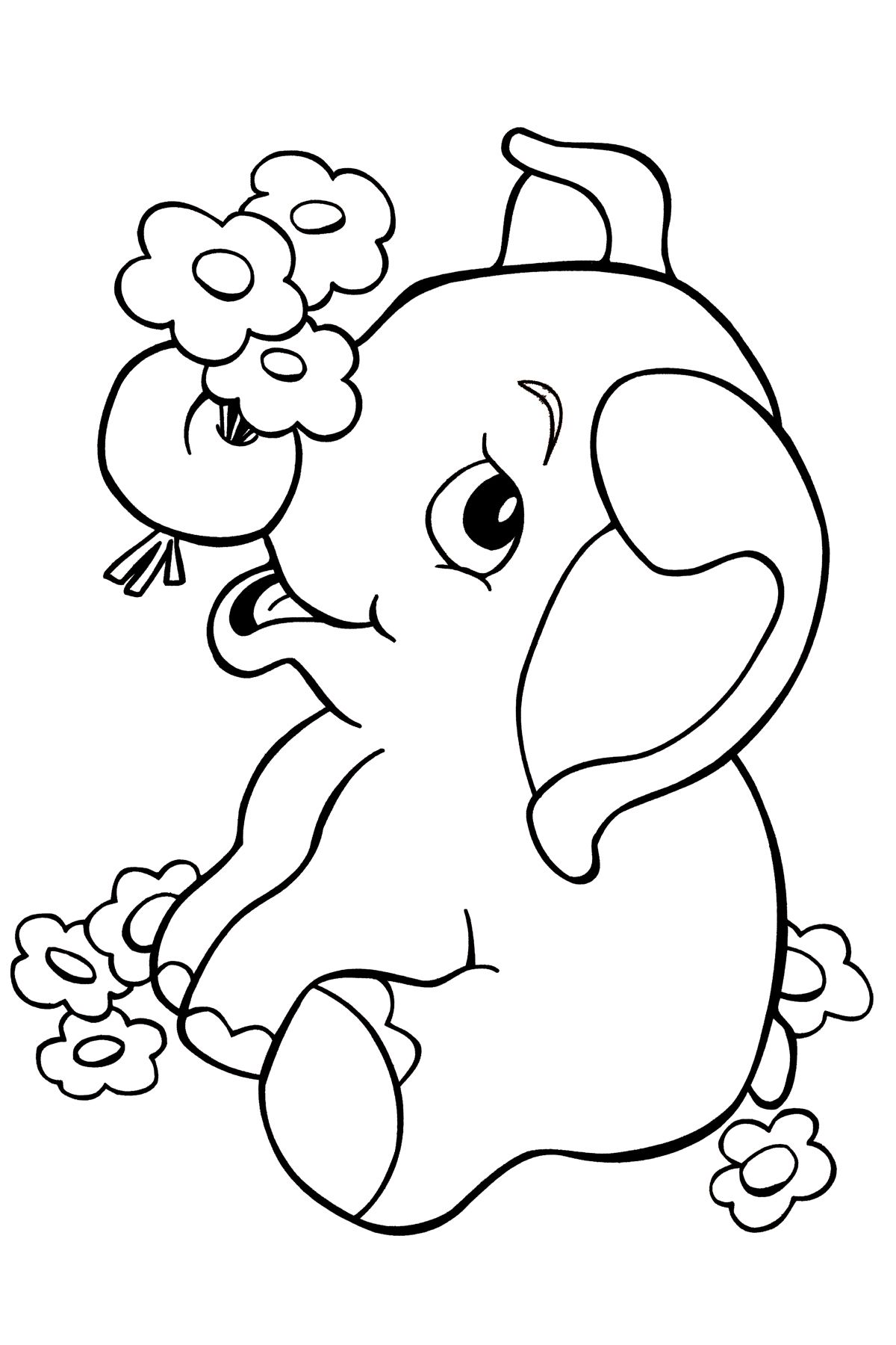 Jungle coloring pages