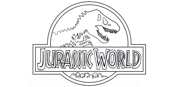 Fantastic jurassic world coloring pages pdf