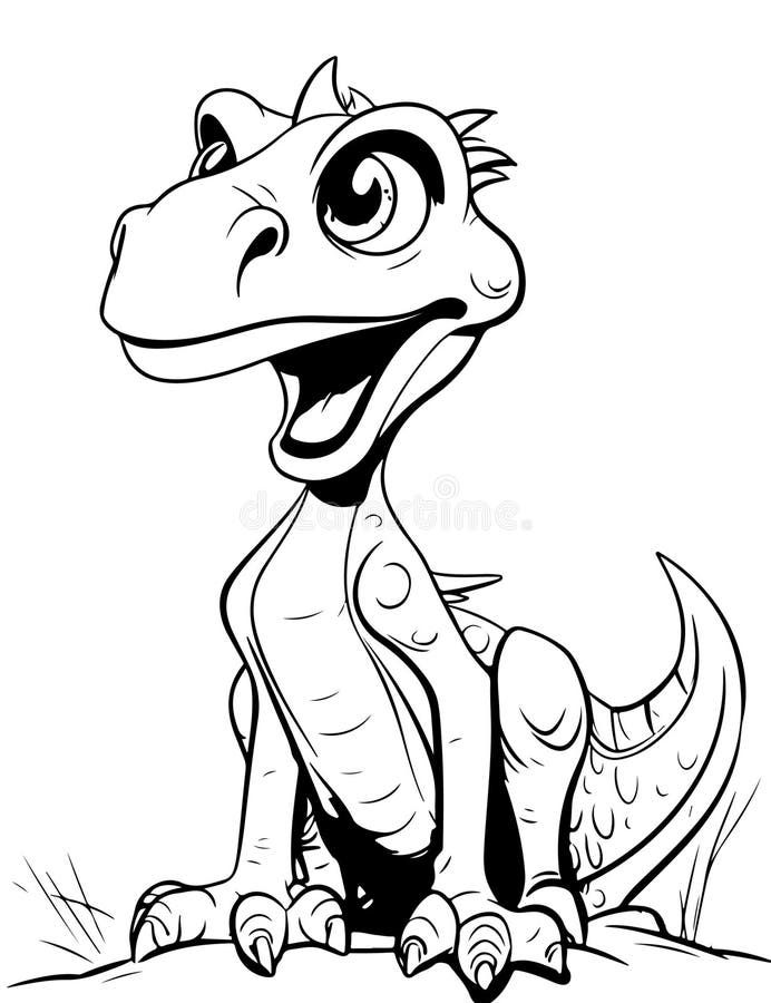 Colouring pages dinosaurs stock illustrations â colouring pages dinosaurs stock illustrations vectors clipart