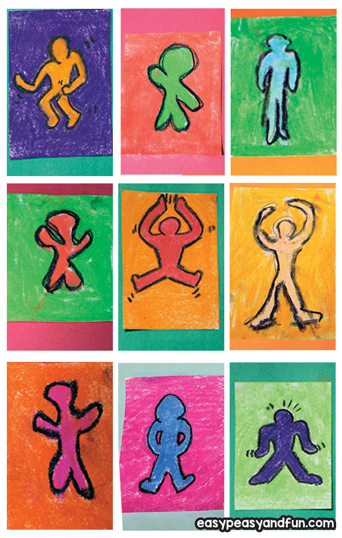 Keith haring art for kids