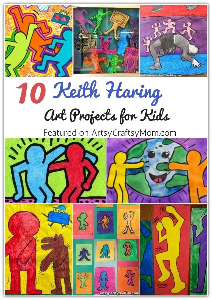 Kooky keith haring art projects for kids