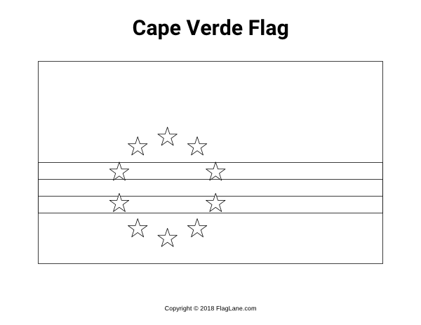 Free african flag coloring pages