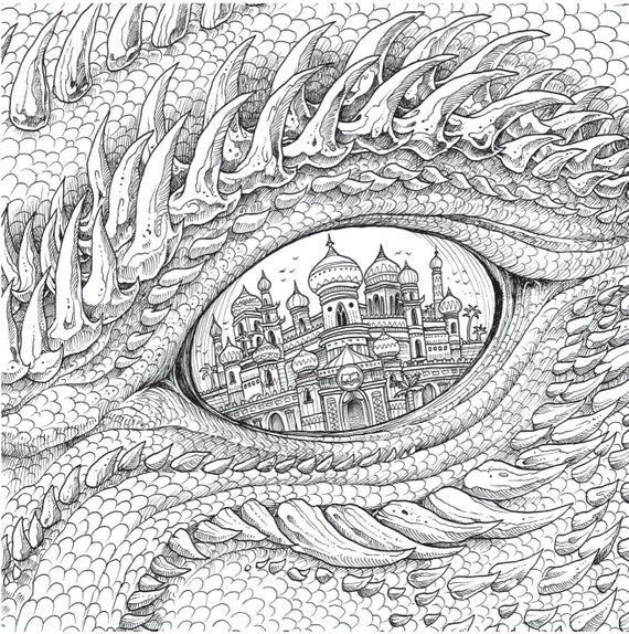 Kerby rosanes worlds within worlds colour new realms colouring book english