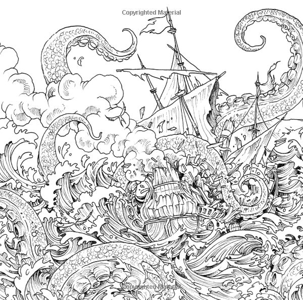 Colormorphia celebrating kerby rosaness coloring challenges detailed coloring pages dragon coloring page ink illustrations