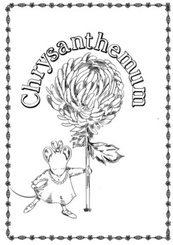 Chrysanthemum back to school activities and printables tpt