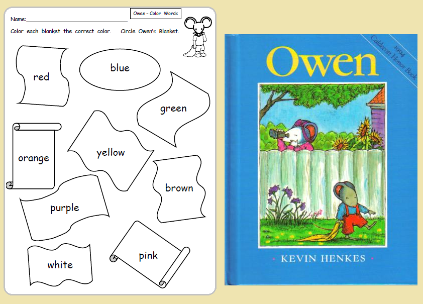 Owen by kevin henkes â teaching heart blog