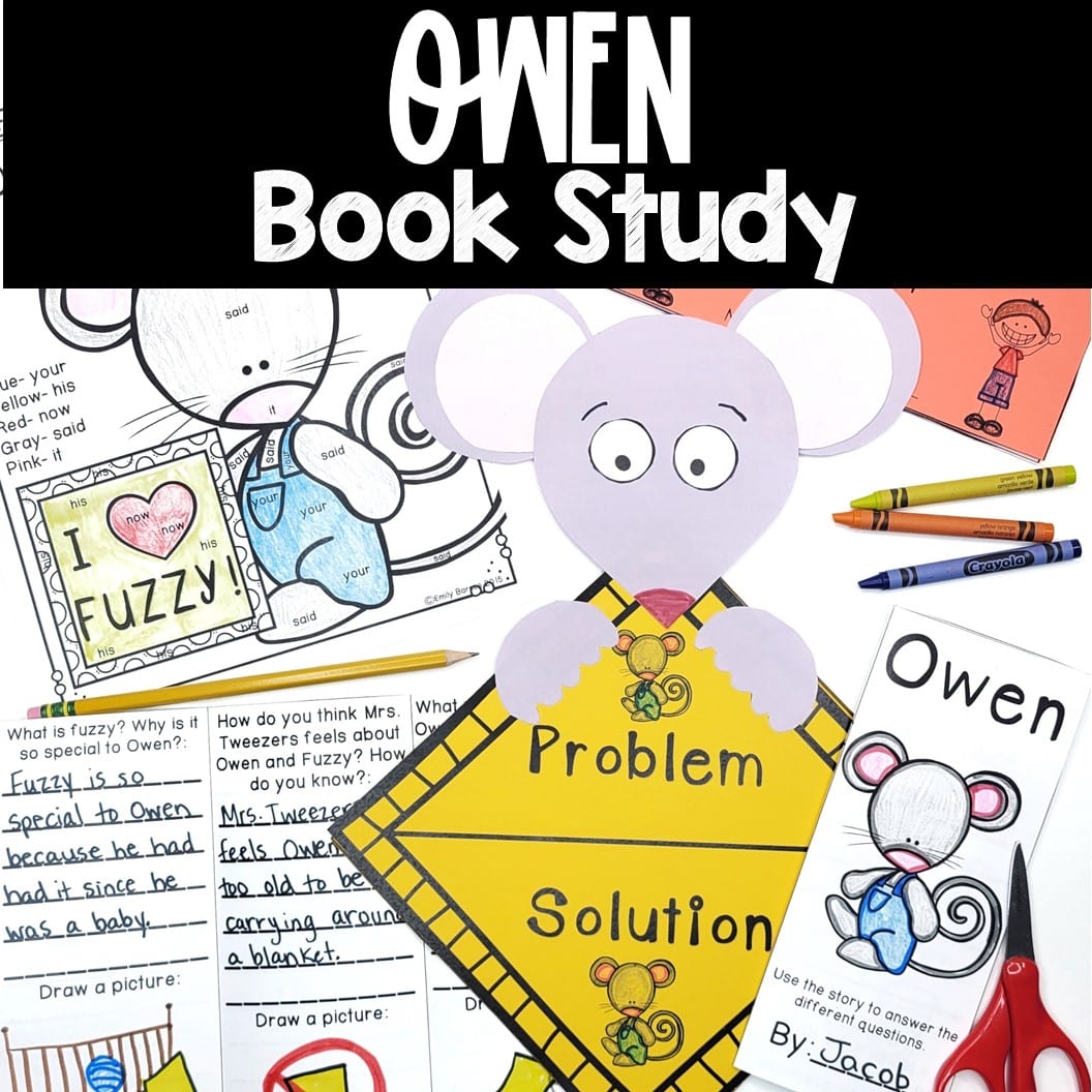 Owen activities kevin henkes book study craft