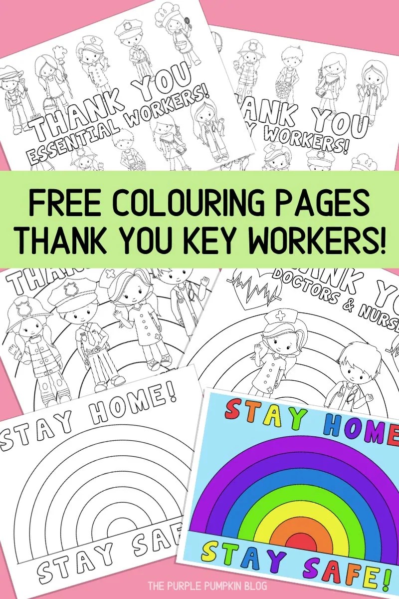 Free printable key workers essential workers loring sheets