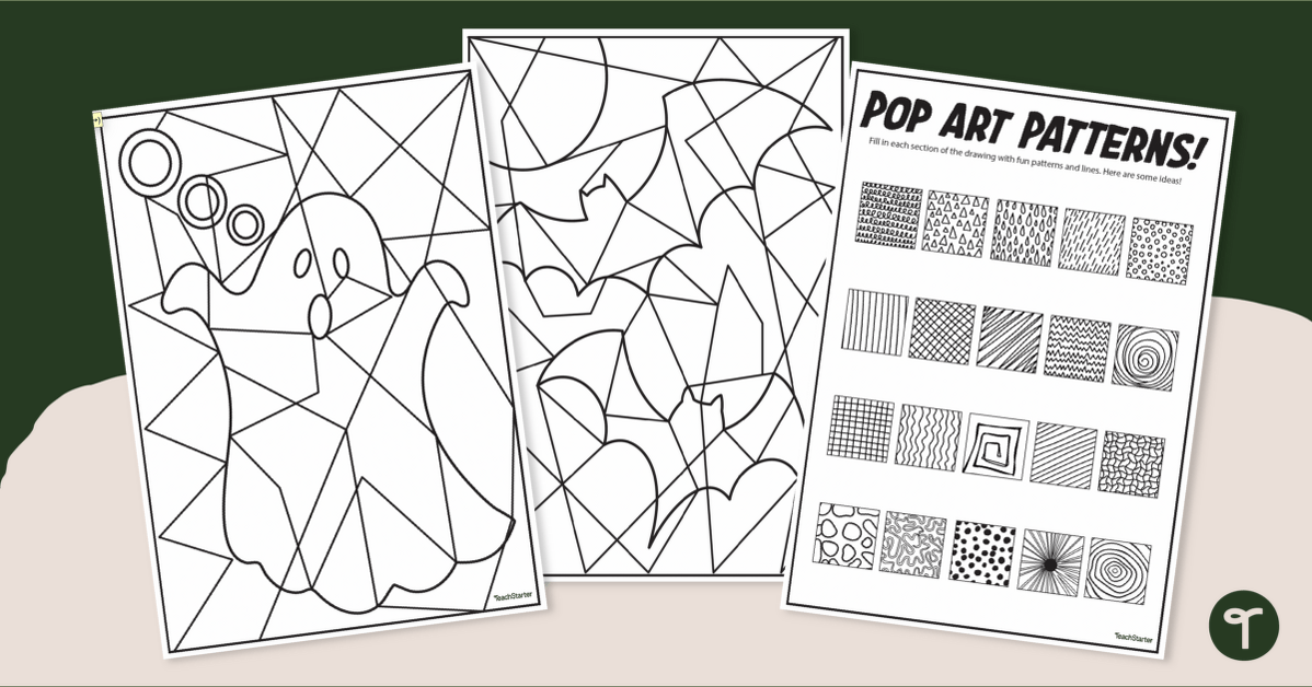 Halloween printable colouring pages