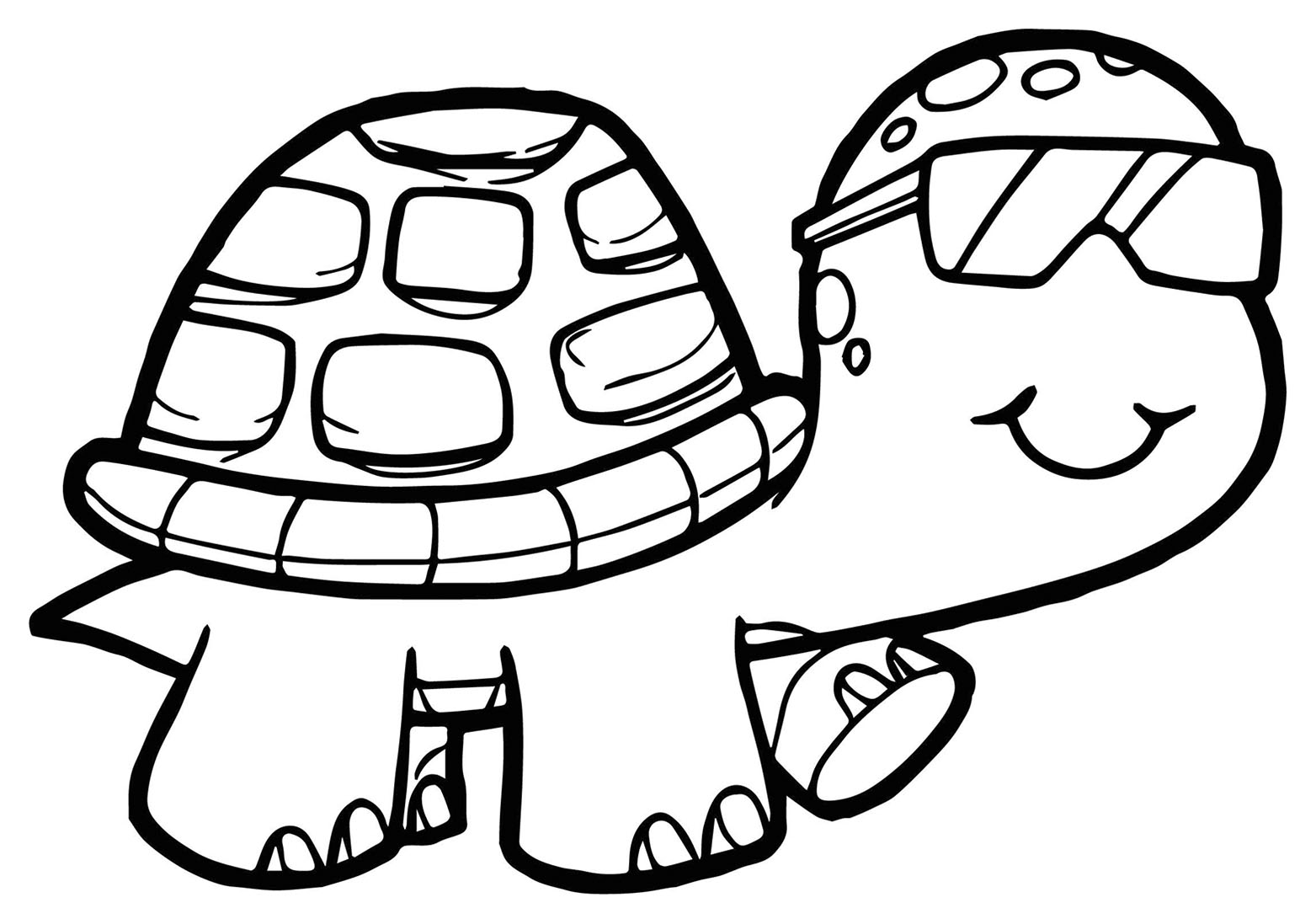 Turtle coloring pages to download