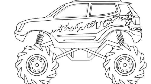 Unique car coloring pages for kids unique cars printable pages for kids