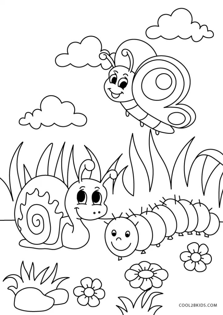 Free printable spring coloring pages for kids kids printable coloring pages kindergarten coloring pages spring coloring pages