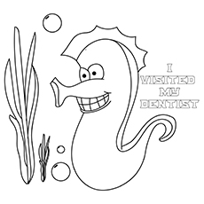 Top free printabe dental coloring pages online