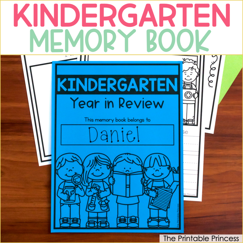 Kindergarten memory book