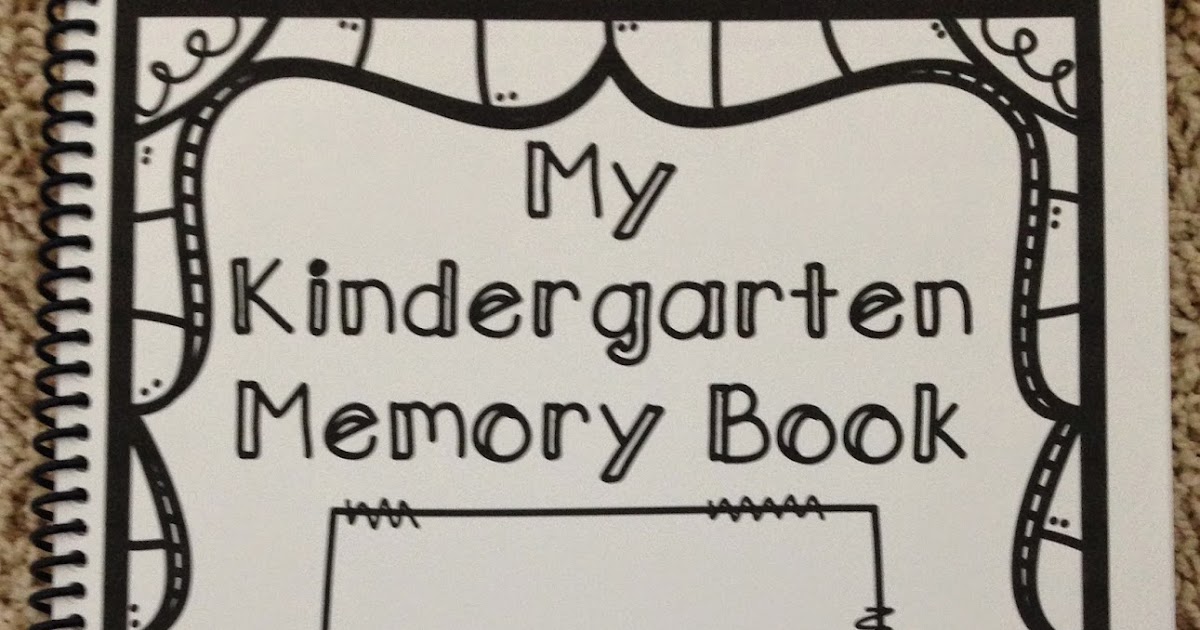 Kindergarten memory book