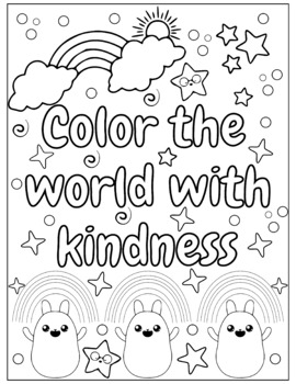 Kindness coloring pages world kindness day week coloring sheets for kids