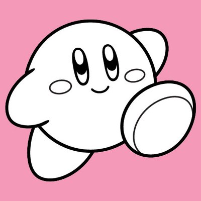 Kirby coloring pages