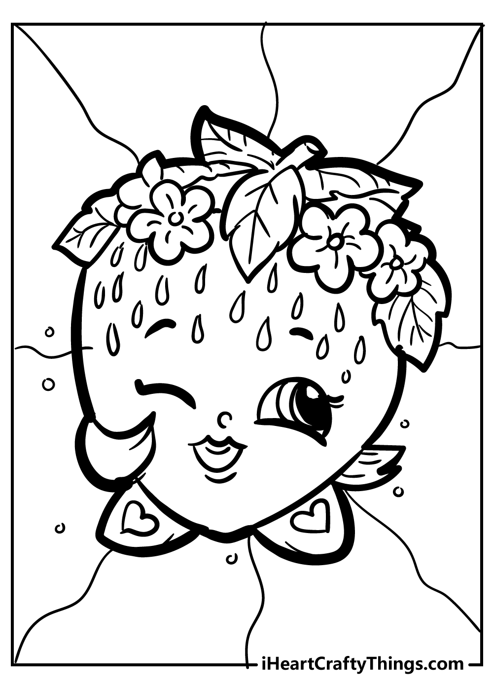 Shopkins coloring pages free printables