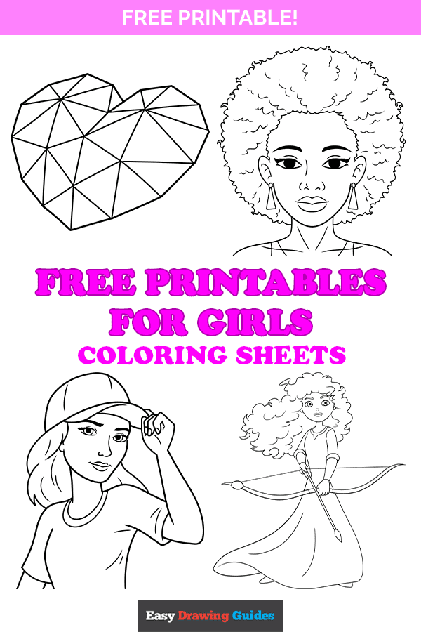 Free printable coloring pages for girls