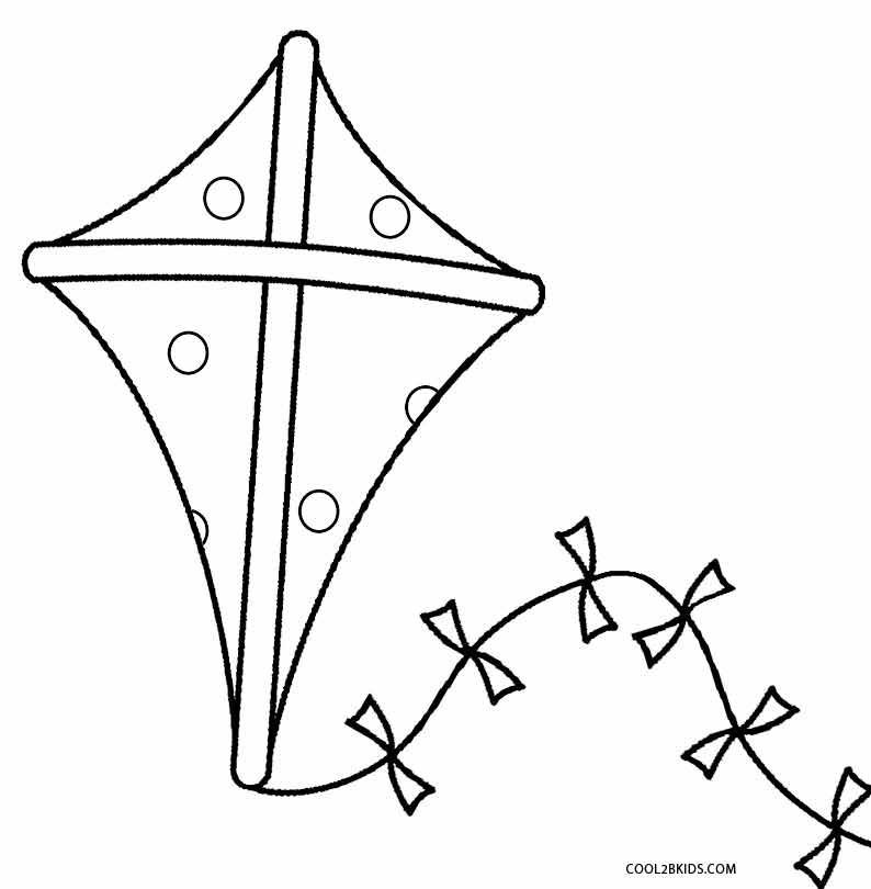 Printable kite coloring pages for kids coolbkids spring coloring pages coloring pages kite