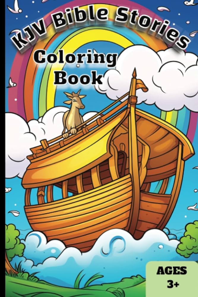 Kjv bible stories coloring book dorsey austin books