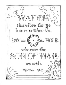 Kjv bible coloring pages by simply joyful music tpt