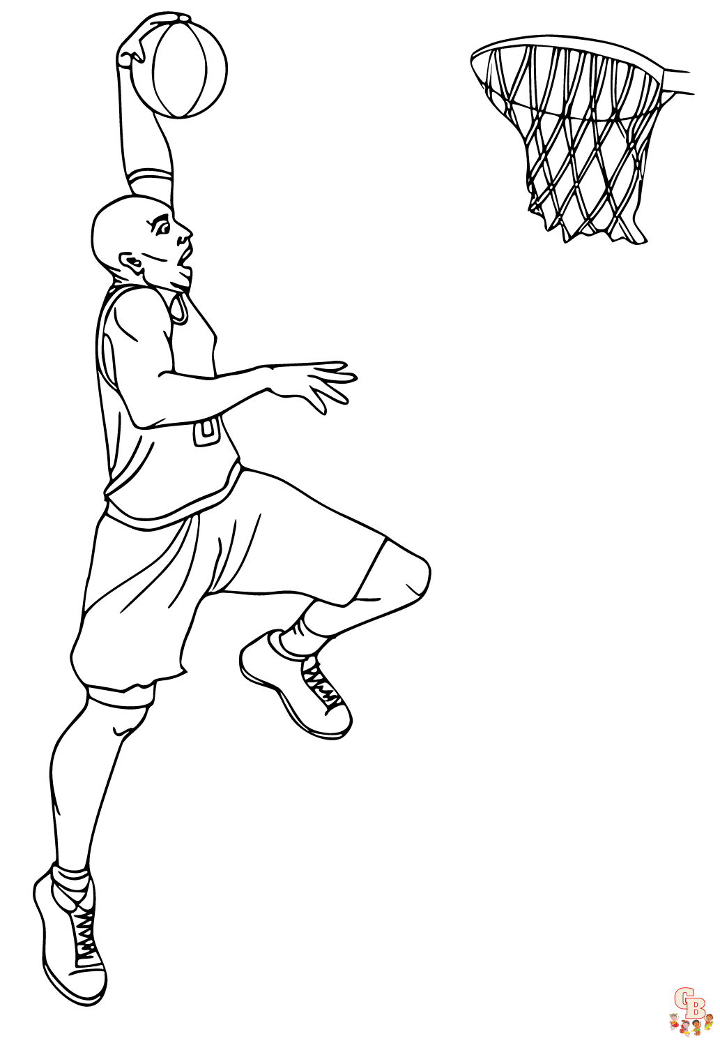 Printable kobe bryant coloring pages free for kids and adults