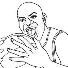 Kobe bryant coloring pages