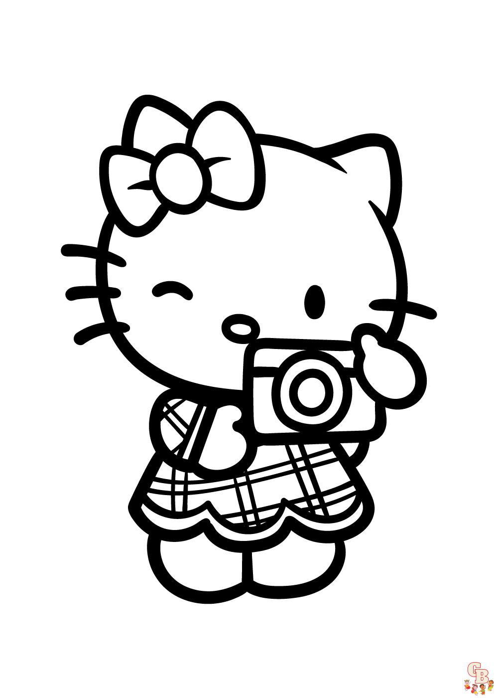 Printable kuromi coloring pages free and easy to print