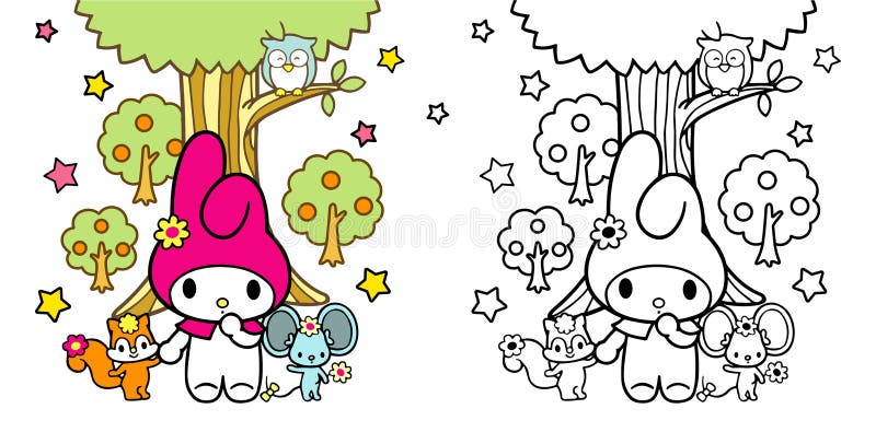 Rabbit coloring pages stock illustrations â rabbit coloring pages stock illustrations vectors clipart