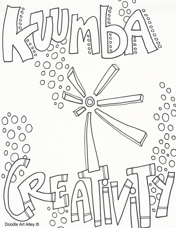 Kwanzaa coloring pages