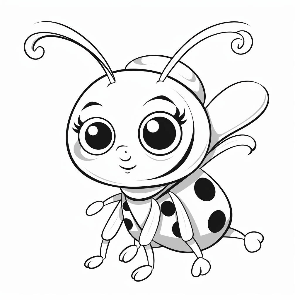 Ladybug coloring pages