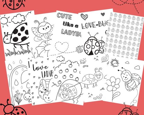 Ladybug coloring pages â free printable ladybird pictures to color