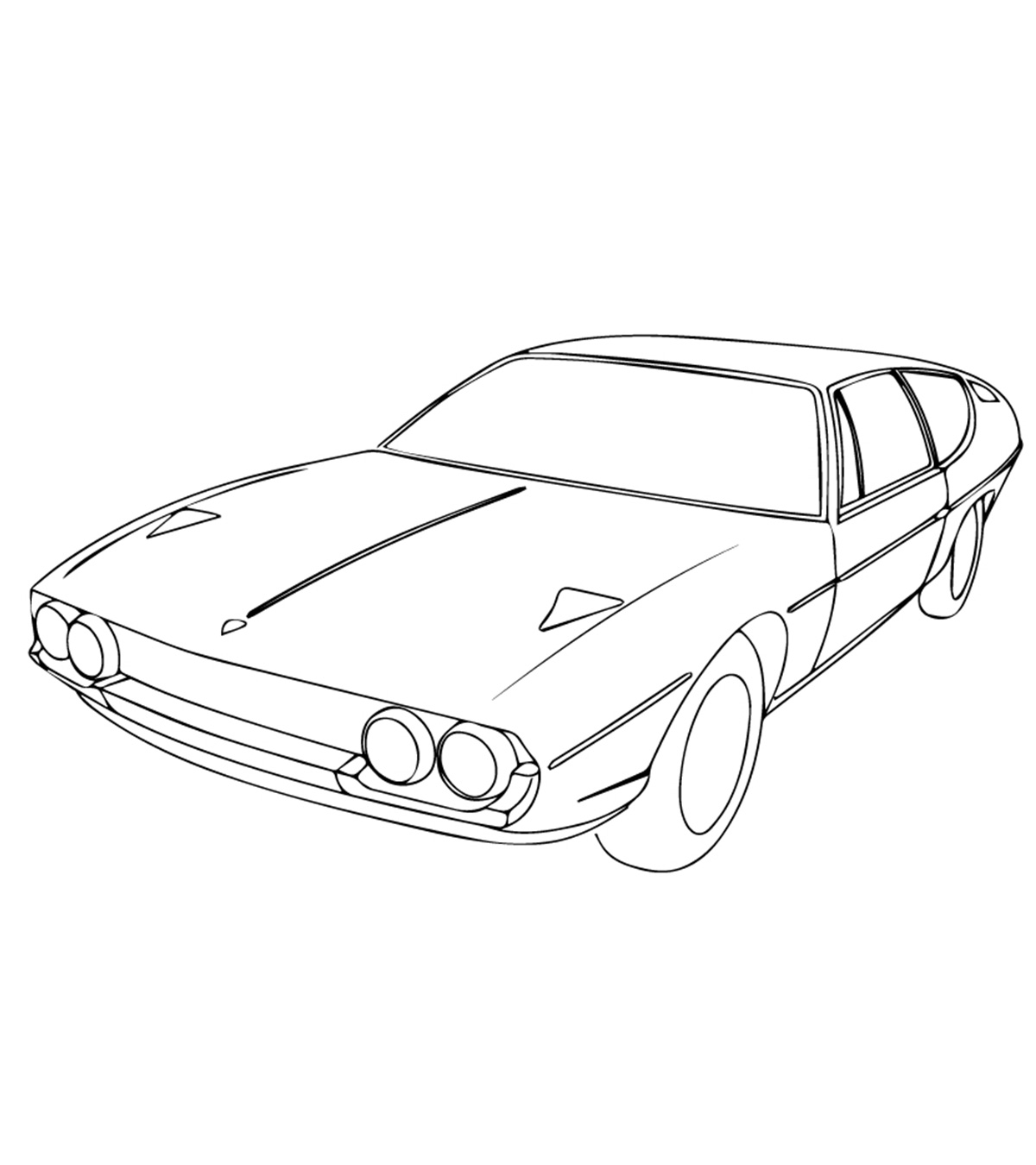 Top free printable lamborghini coloring pages online