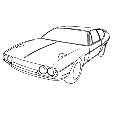 Top free printable lamborghini coloring pages online