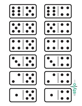 Printable dominoes tpt