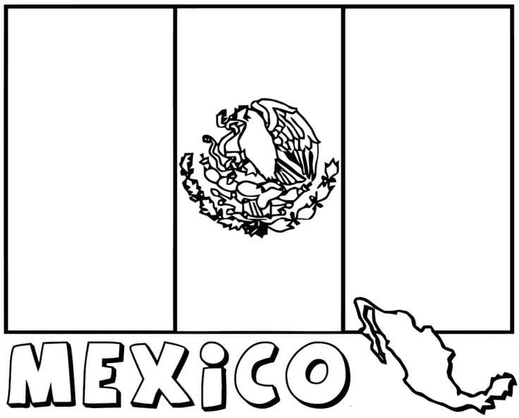 Mexico coloring pages