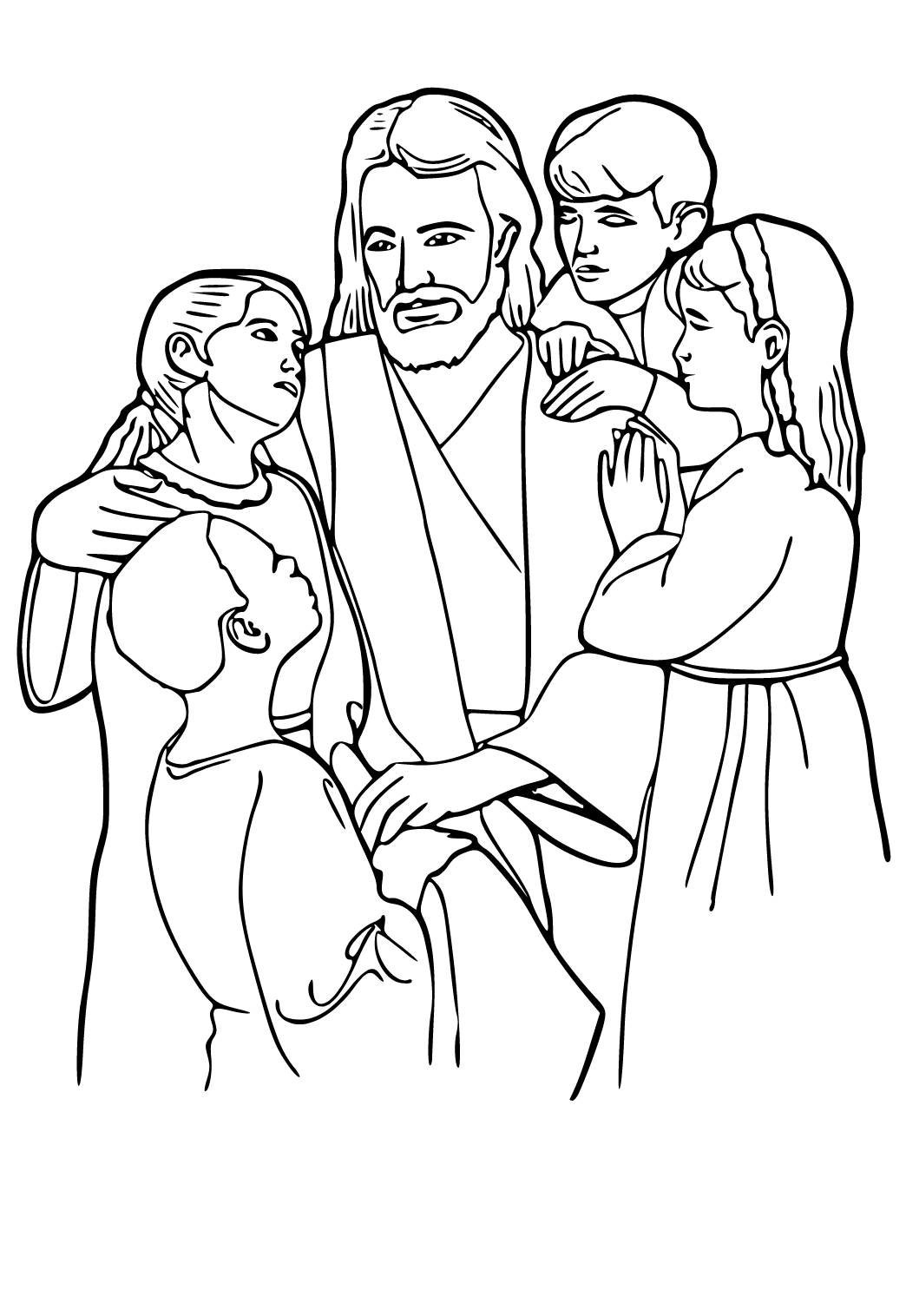 Free printable lds meeting coloring page for adults and kids