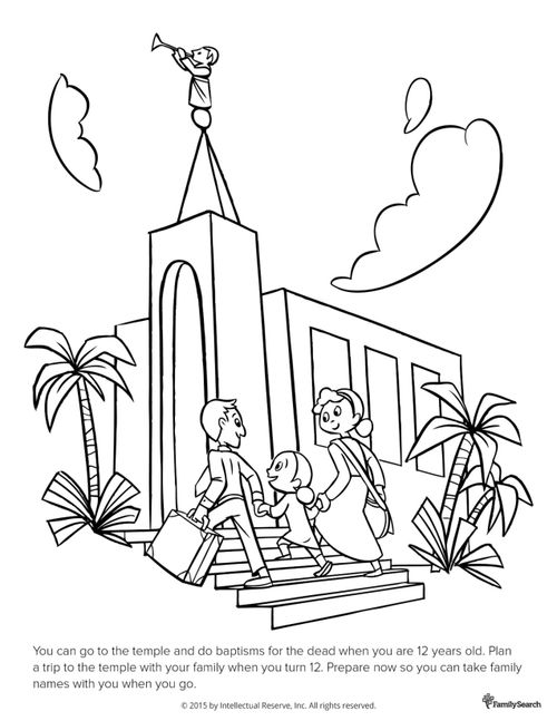 Family history coloring pages