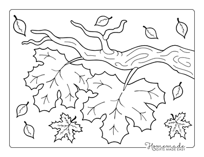 Free printable autumn fall coloring pages