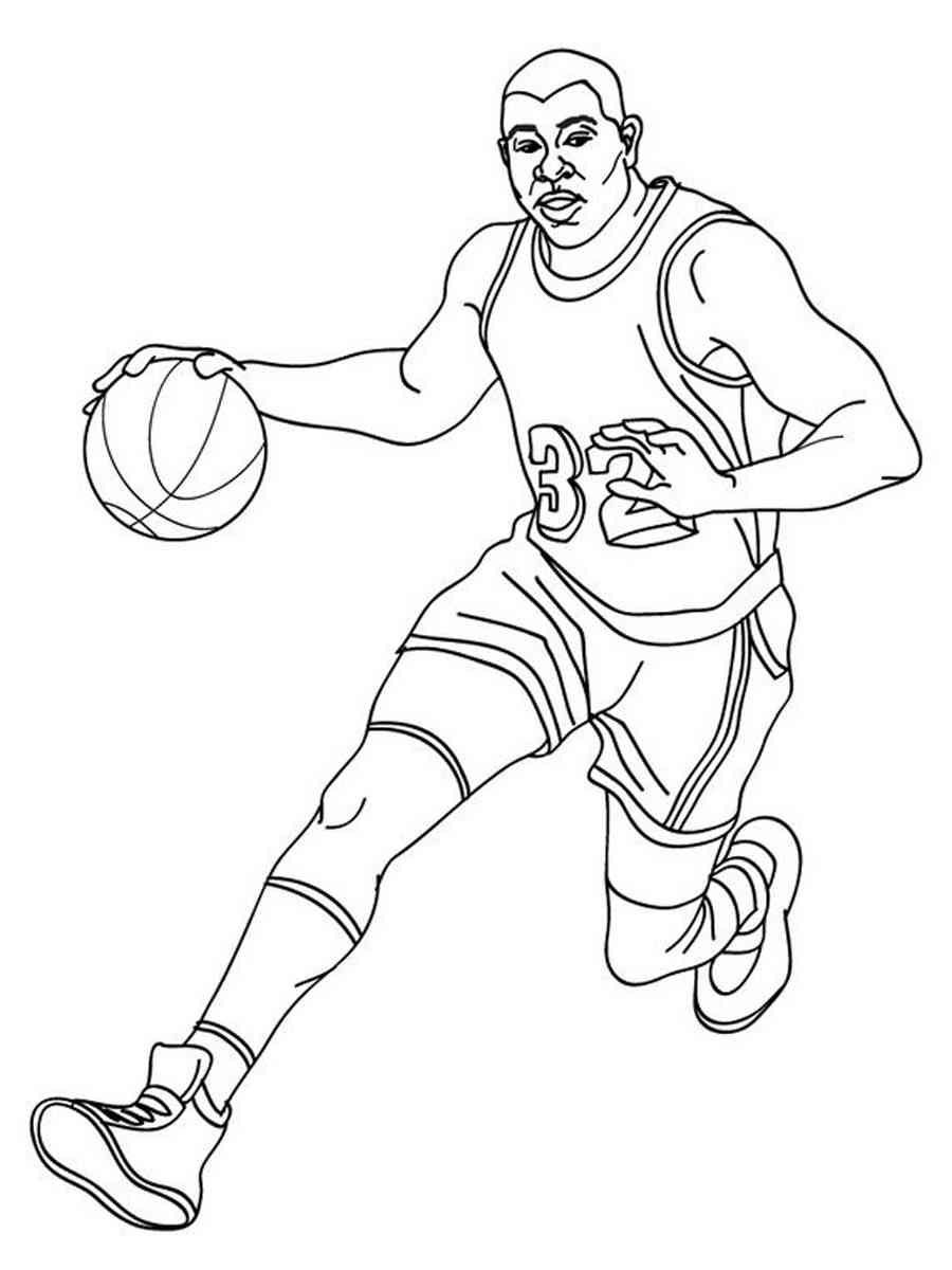 Lebron james coloring pages