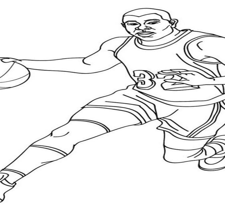 Exciting lebron james coloring pages for kids