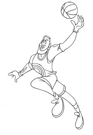 Free printable lebron james coloring pages for adults and kids