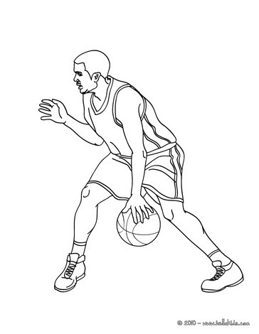 Tony parker coloring pages