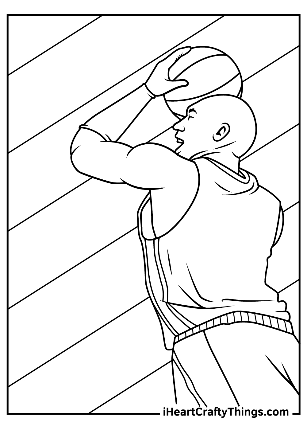 Nba coloring pages free printables