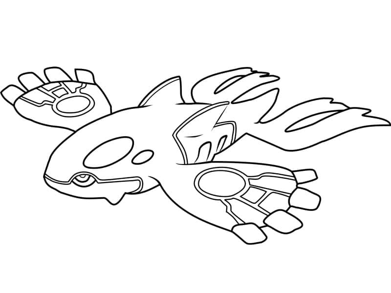 Legendary pokemon coloring pages